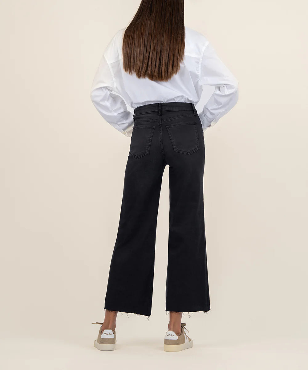 KUT Meg High Rise Wide Leg Denim