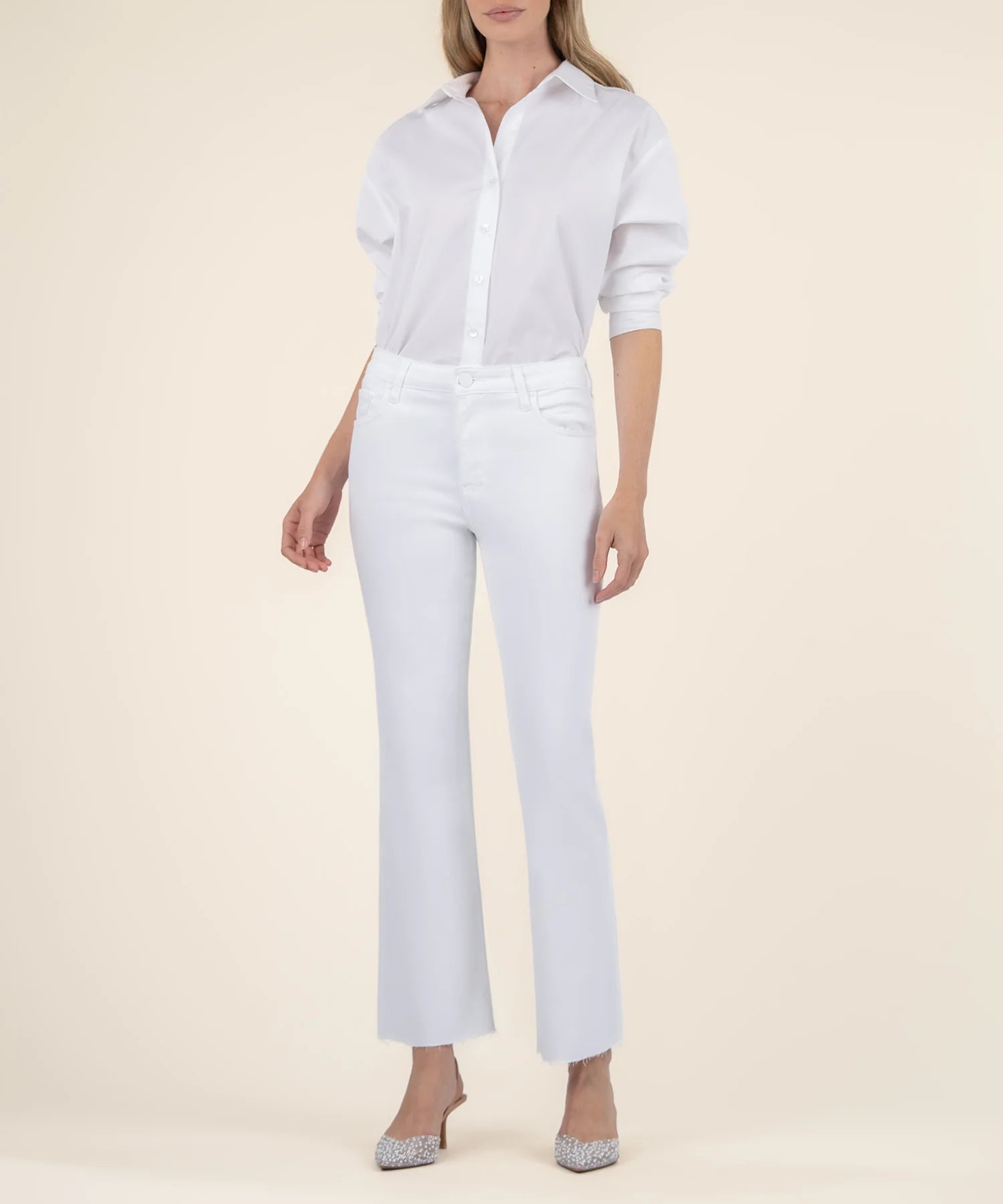 KUT Kelsey High Rise Ankle Flare