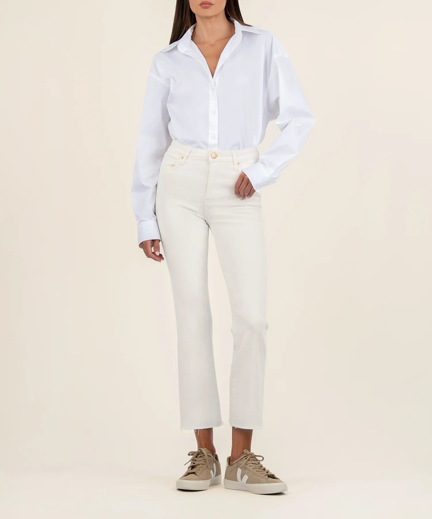 KUT Kelsey High Rise Ankle Flare