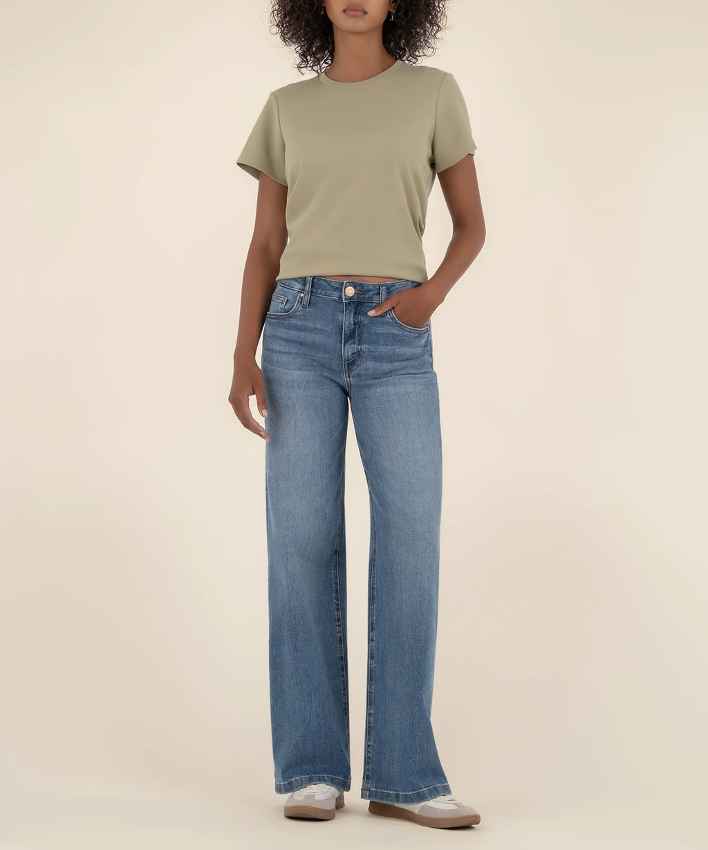 MaryAnne Jean High Rise Wide Leg Jean