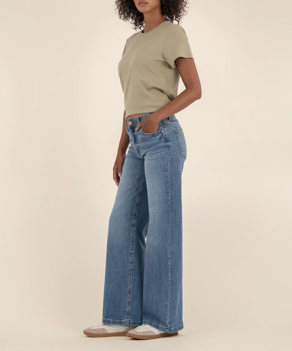MaryAnne Jean High Rise Wide Leg Jean