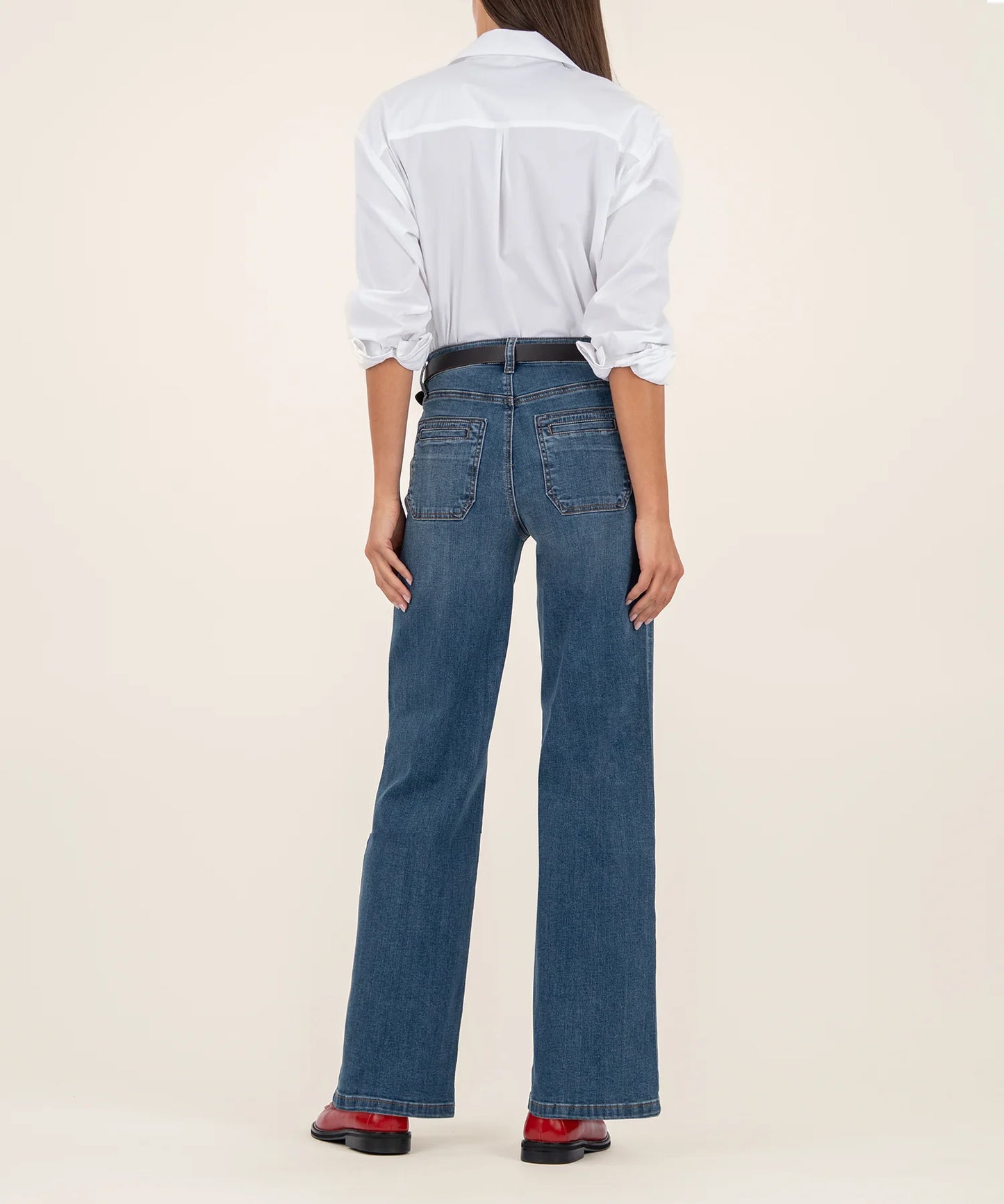 Kut Jean High Rise Wide Leg