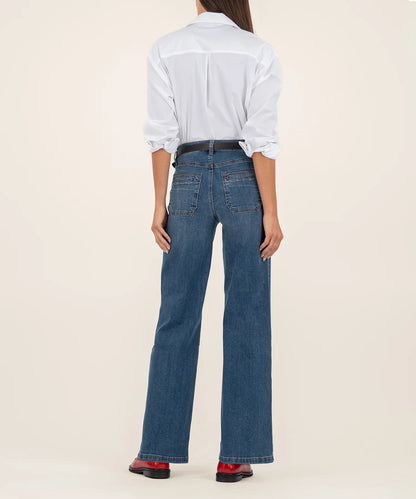 Kut Jean High Rise Wide Leg