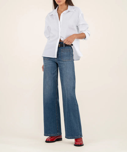 Kut Jean High Rise Wide Leg