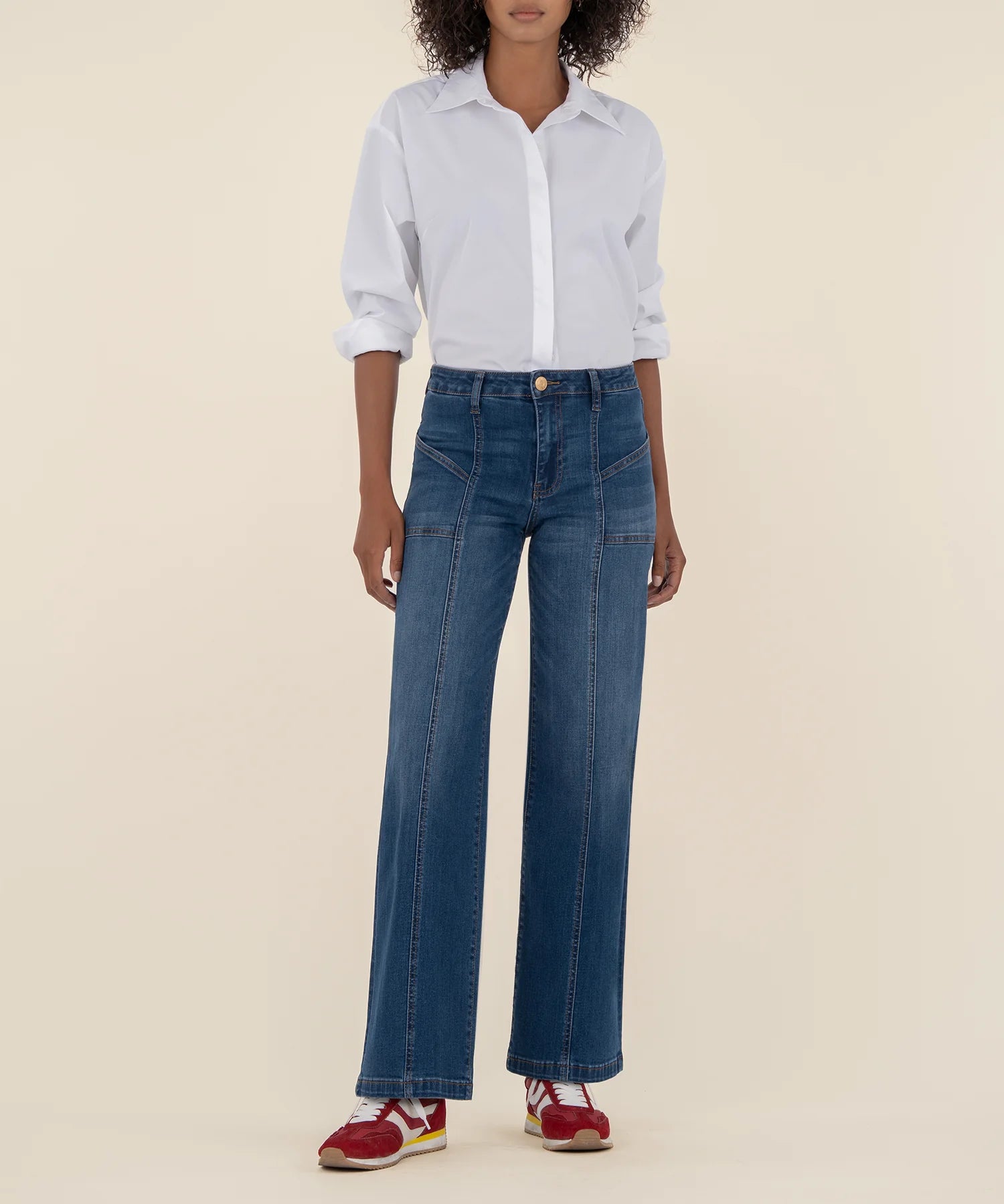 Tiffany HR Front Seam Jeans