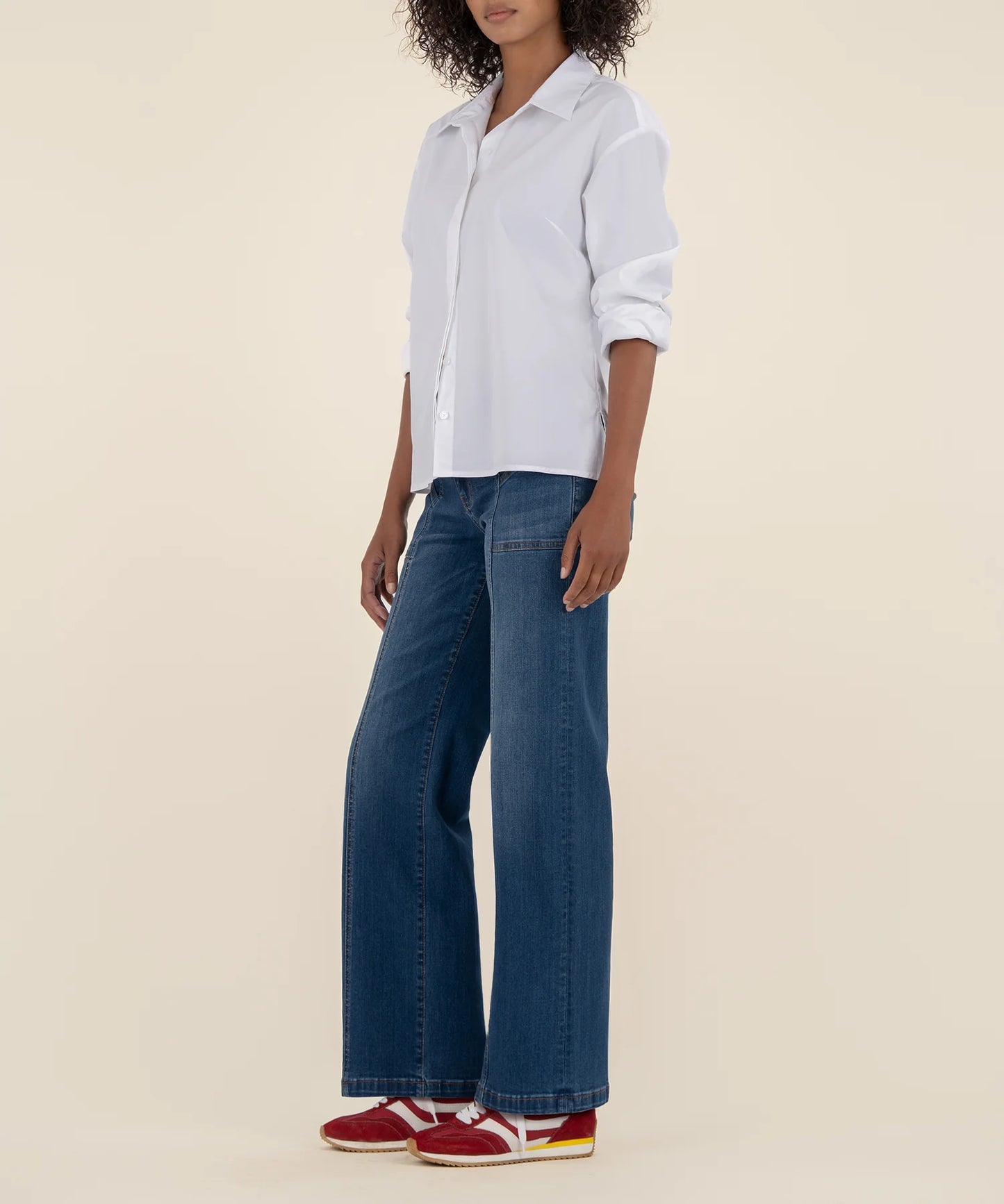 Tiffany HR Front Seam Jeans