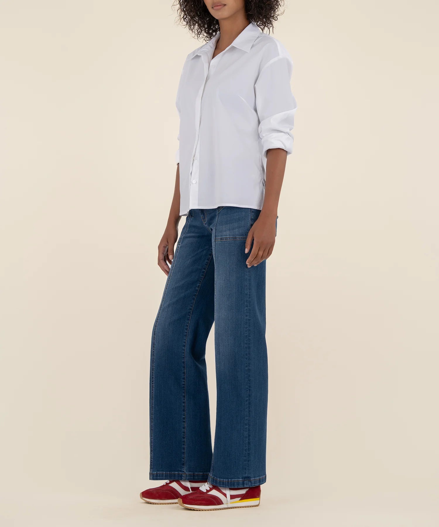 Tiffany HR Front Seam Jeans