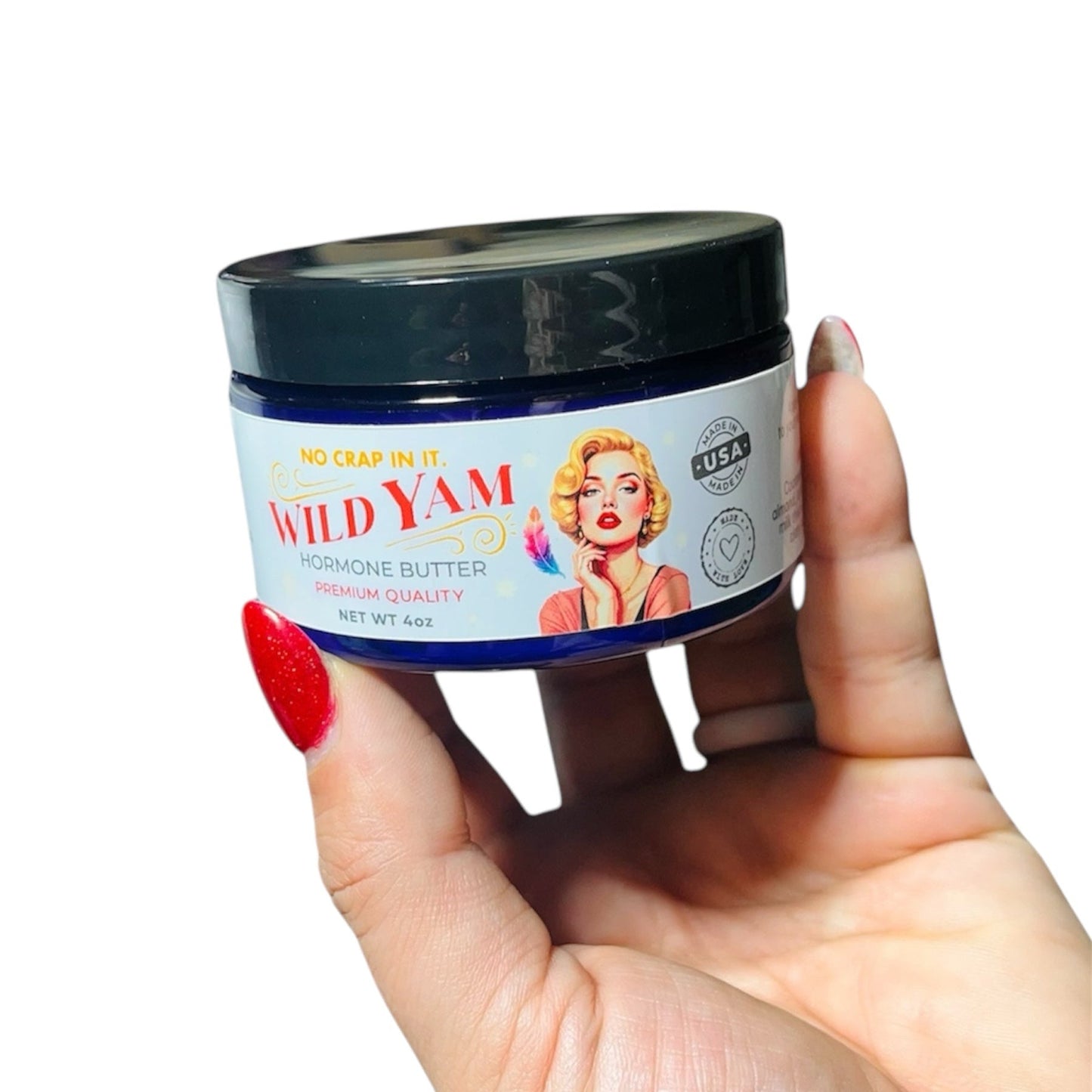 Wild Yam Butter - Hormone Balancing Relief - 4oz!