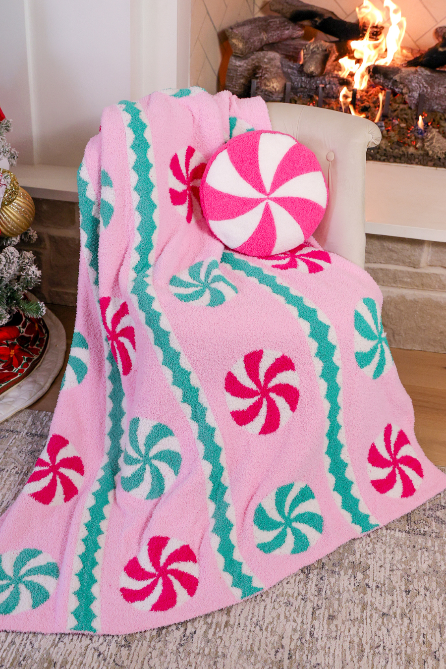 Pink Wintermint Blanket!