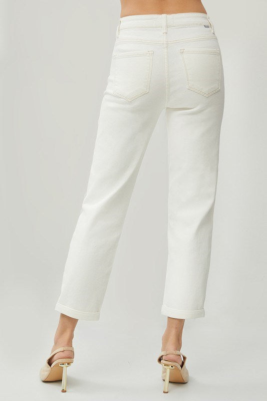 Risen Cuffed Jeans