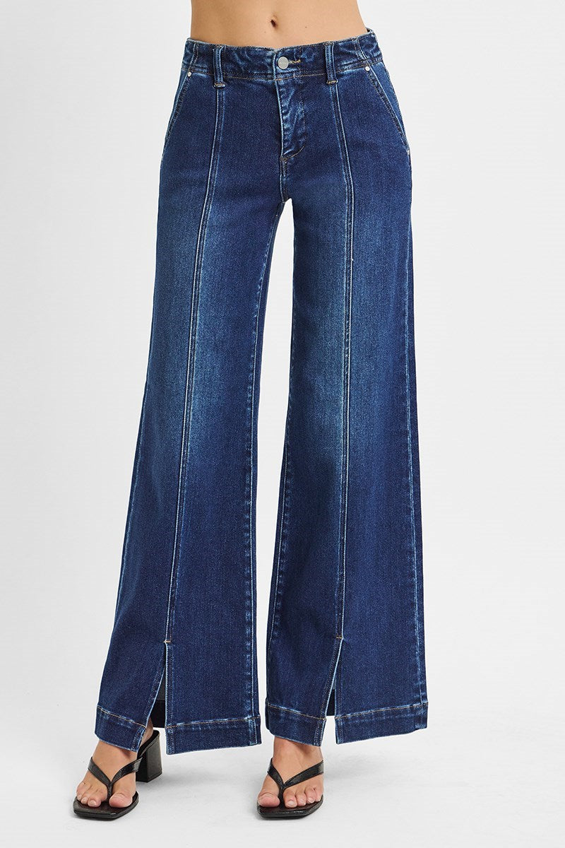 Risen Middle Seem Jeans