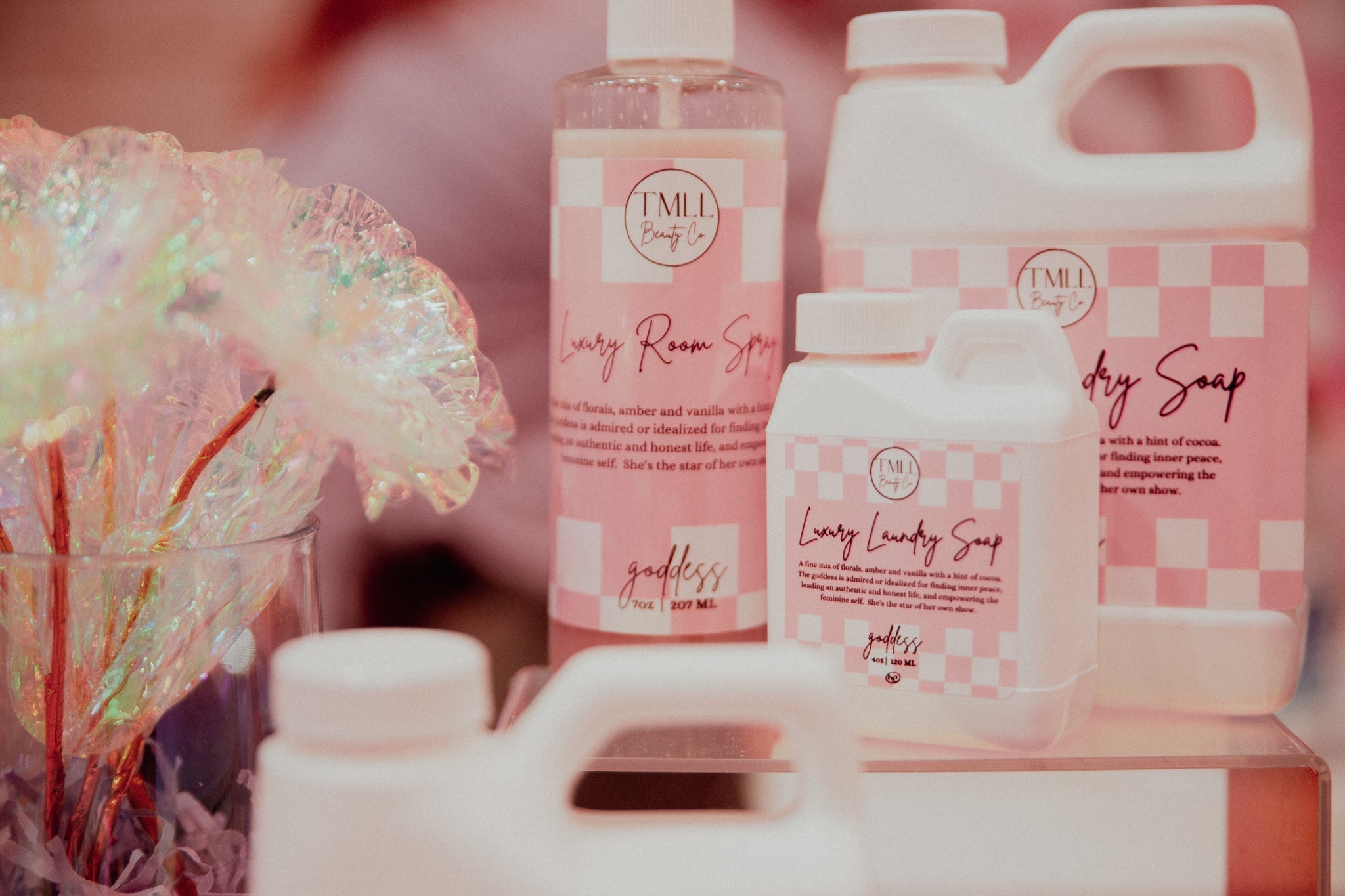 Luxury Room Spray - Goddess-250 - TMLL Beauty Co - Fragrance-LEATHER & LACE-[option4]-[option5]-[option6]-Leather & Lace Boutique Shop