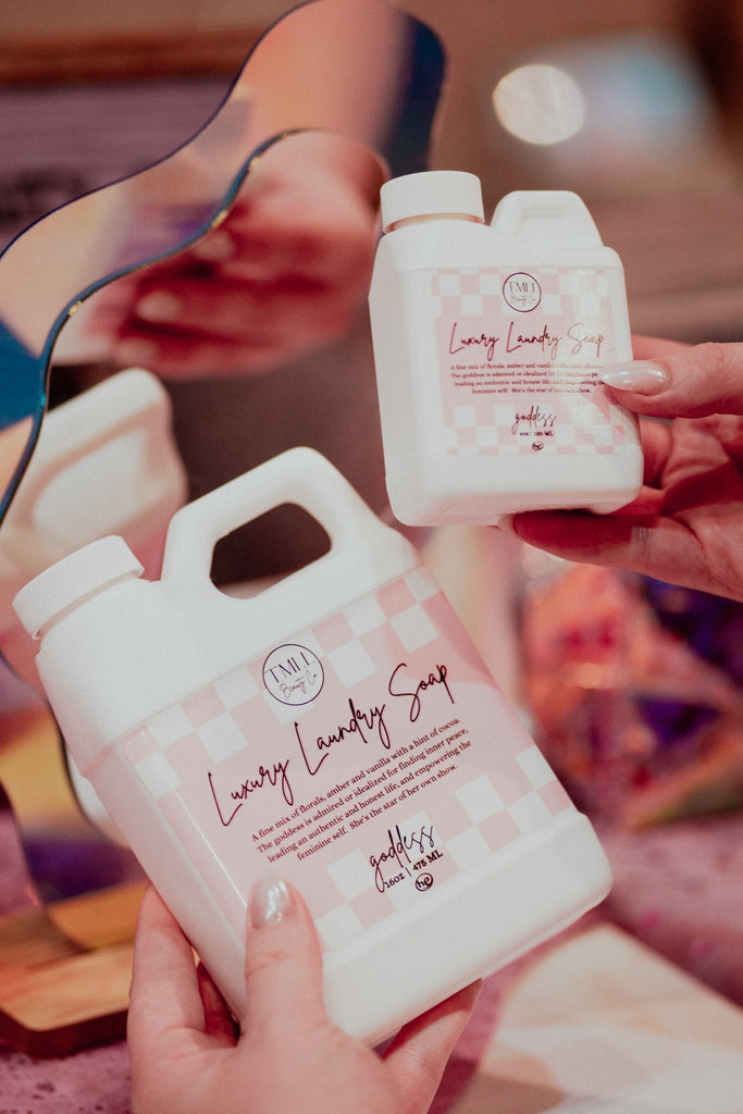 Goddess Luxury Laundry Soap-250 - TMLL Beauty Co - Fragrance-LEATHER & LACE-[option4]-[option5]-[option6]-Leather & Lace Boutique Shop