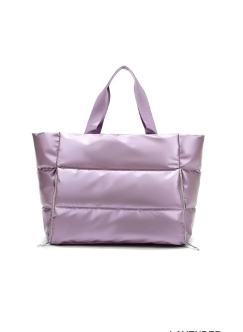 Zen Puffer Tote