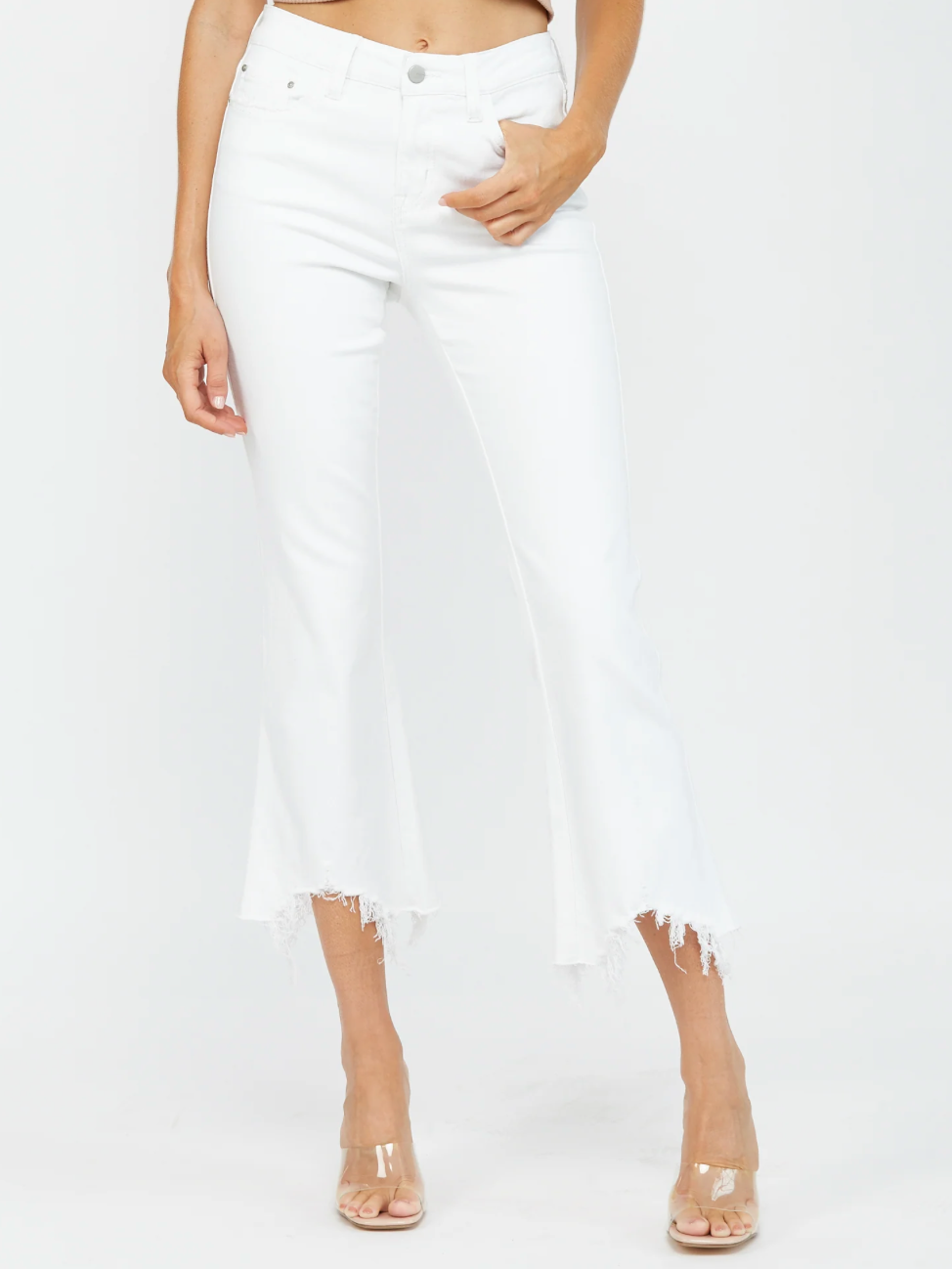 MD Uneven Hem Jeans