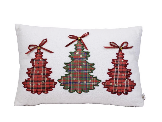 RS Tartan Trees Pillow