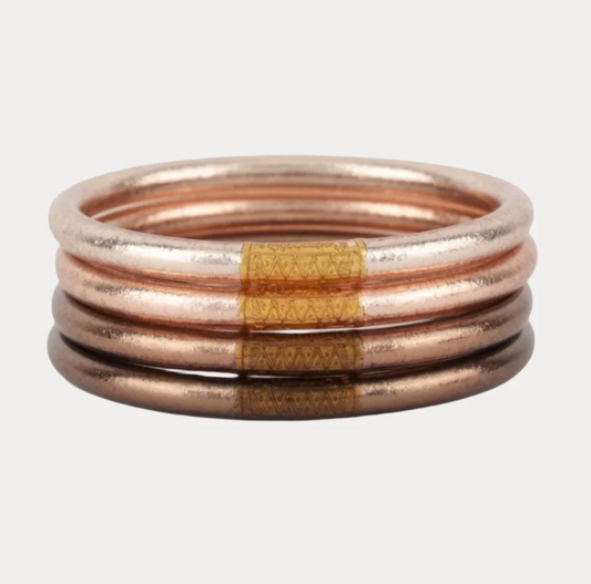 FAWN ALL WEATHER BANGLES (SET OF 4) - SERENITY PRAYER
