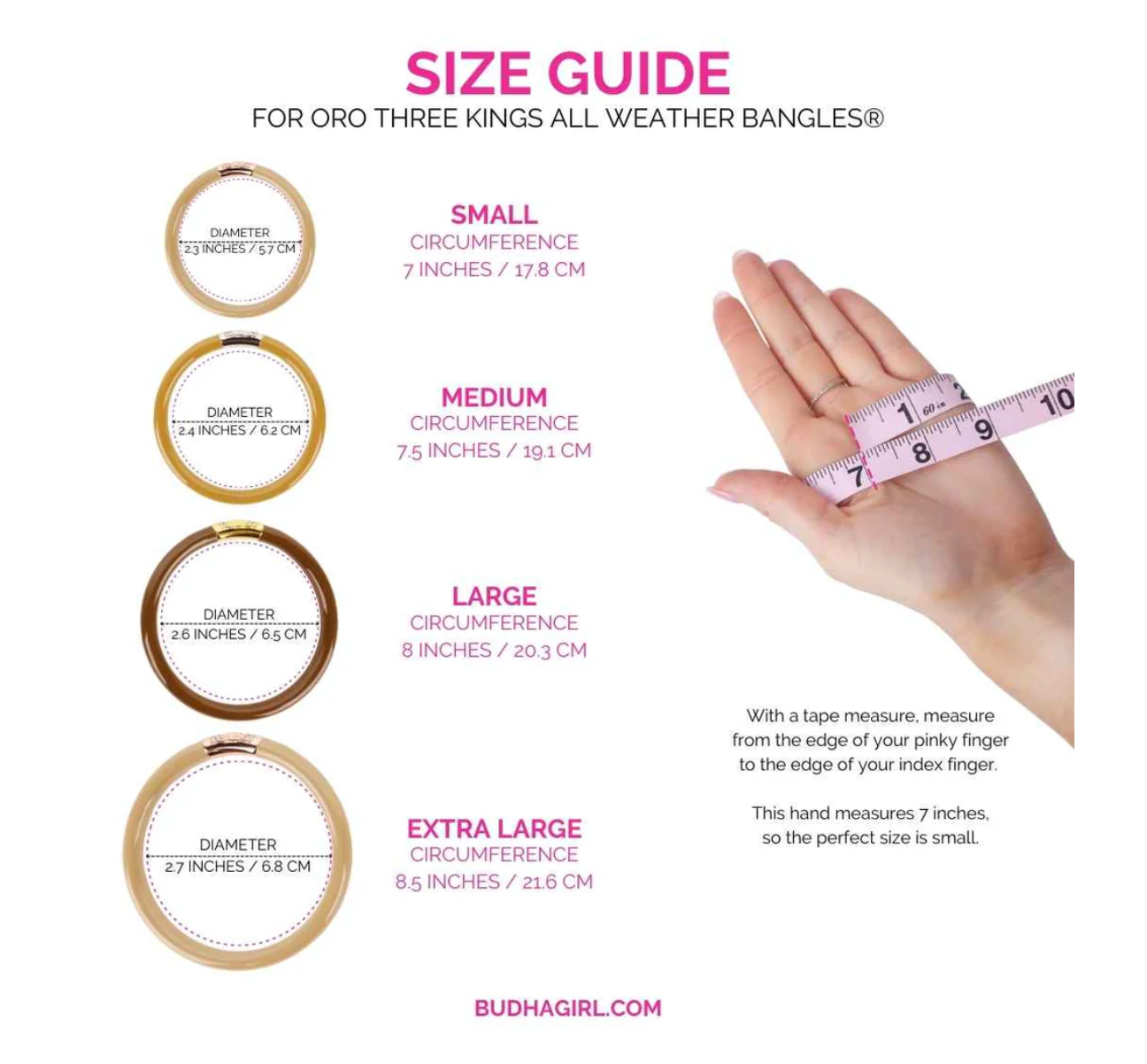 ORO THREE KINGS ALL WEATHER BANGLES - ORO