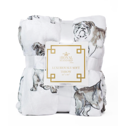 RS Forever Bulldog Throw