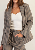 Houndstooth Blazer