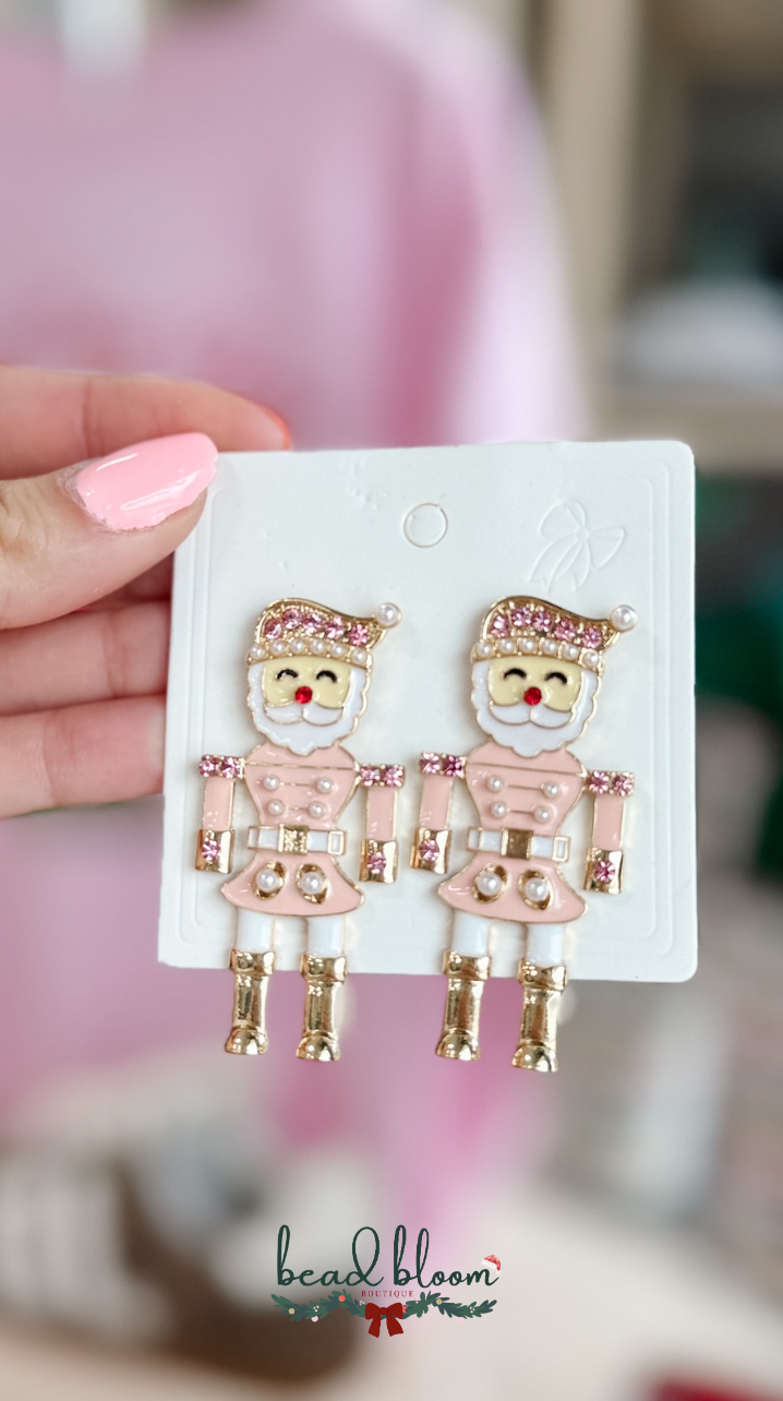 Christmas Cartoon Charm Drop Earrings!