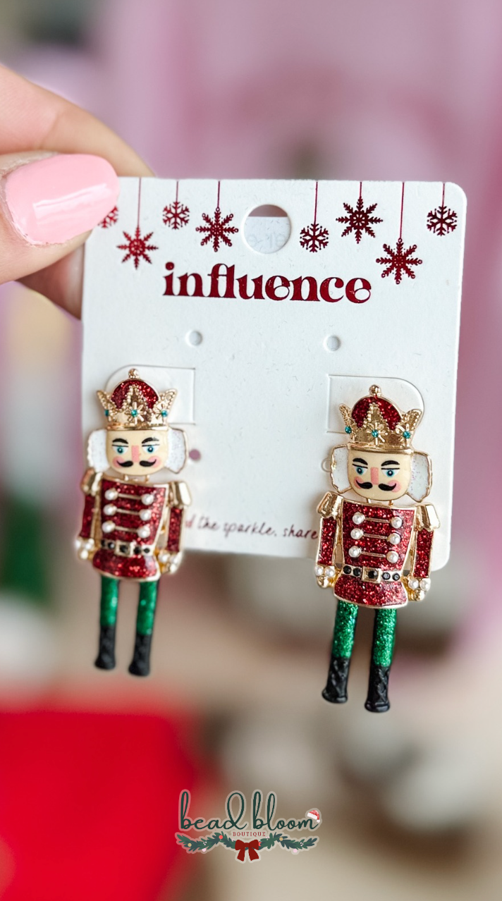 Nutcracker Soldier Earrings