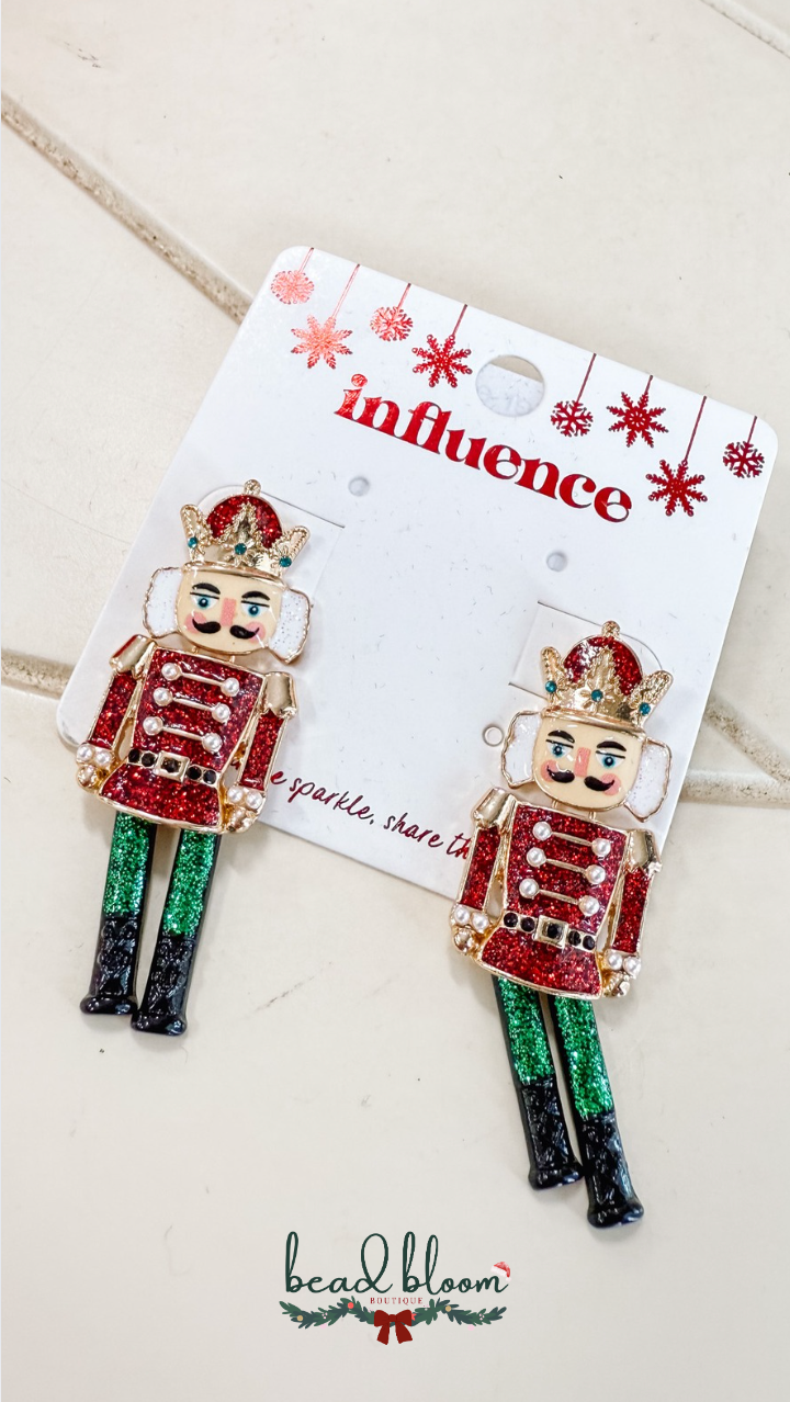 Nutcracker Soldier Earrings