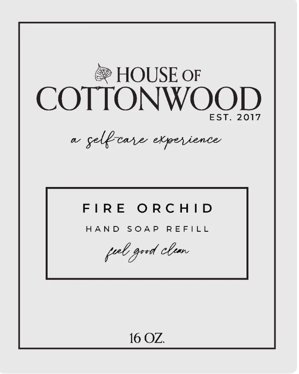 Fire Orchid Hand Soap Refill