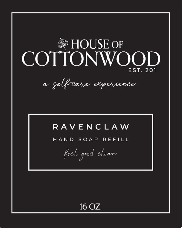 Ravenclaw hand soap refill