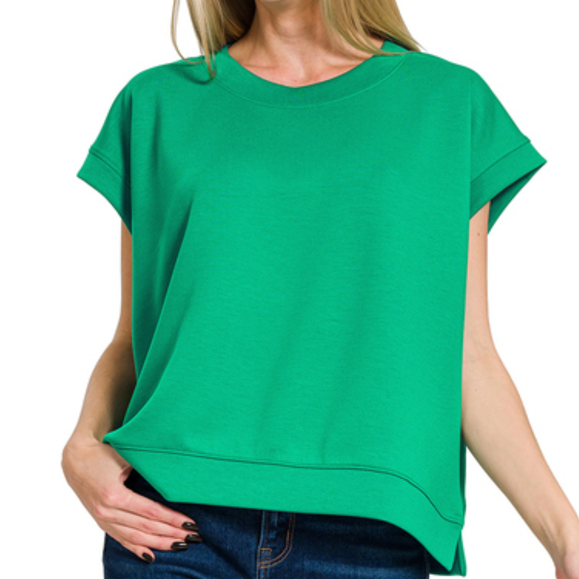 Scuba Short Sleeve Top