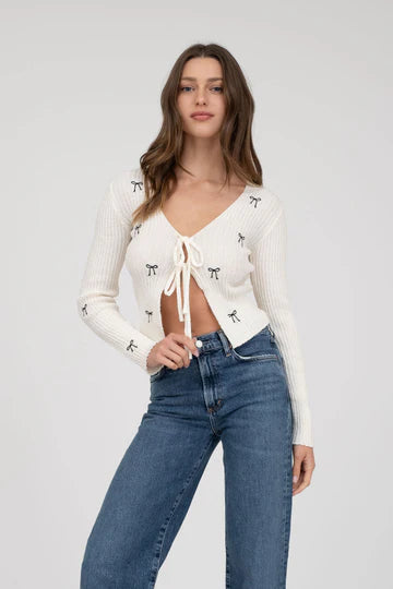BP Bow Cardigan