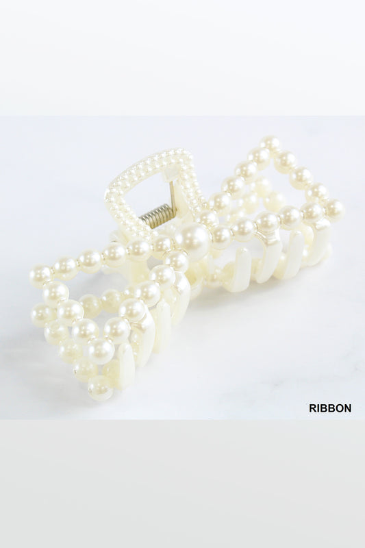 Zen Pearl Claw Clip
