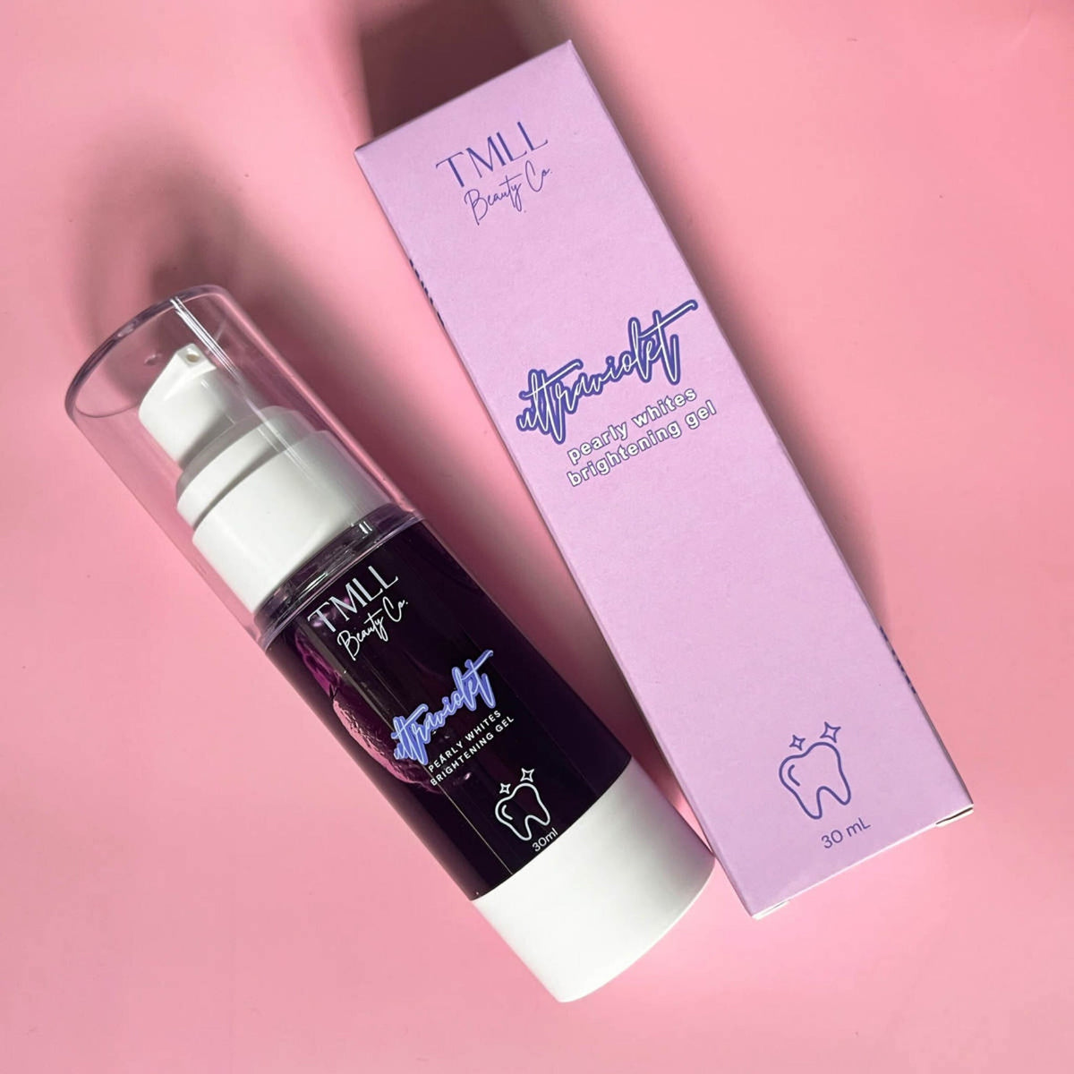 Ultraviolet Pearly White Teeth Whitening Gel-250 - TMLL Beauty Co - Skincare-TMLL Beauty Co-[option4]-[option5]-[option6]-Leather & Lace Boutique Shop