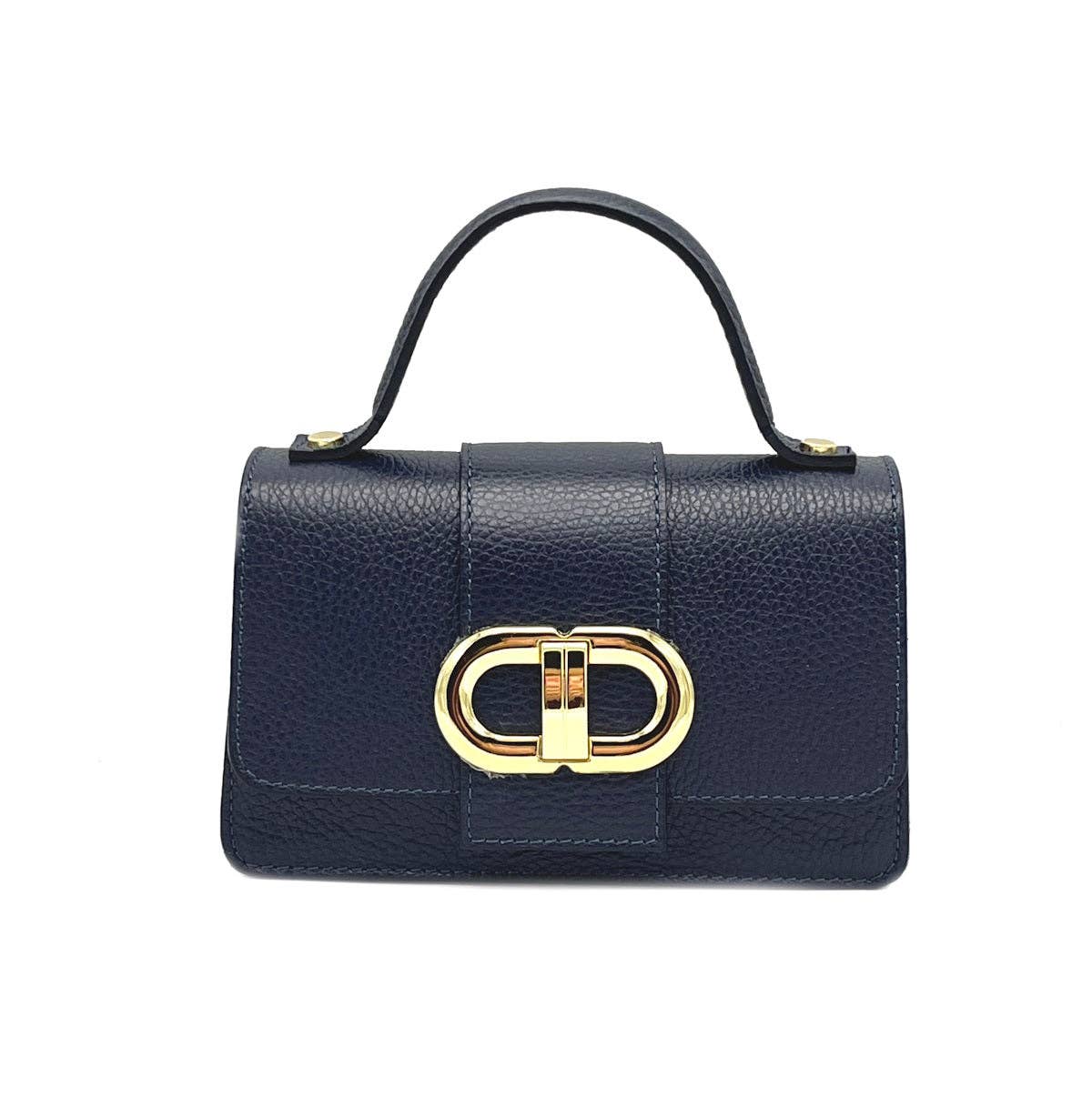 Genuine leather shoulder bag, MINI size, made in Italy, art. 112413