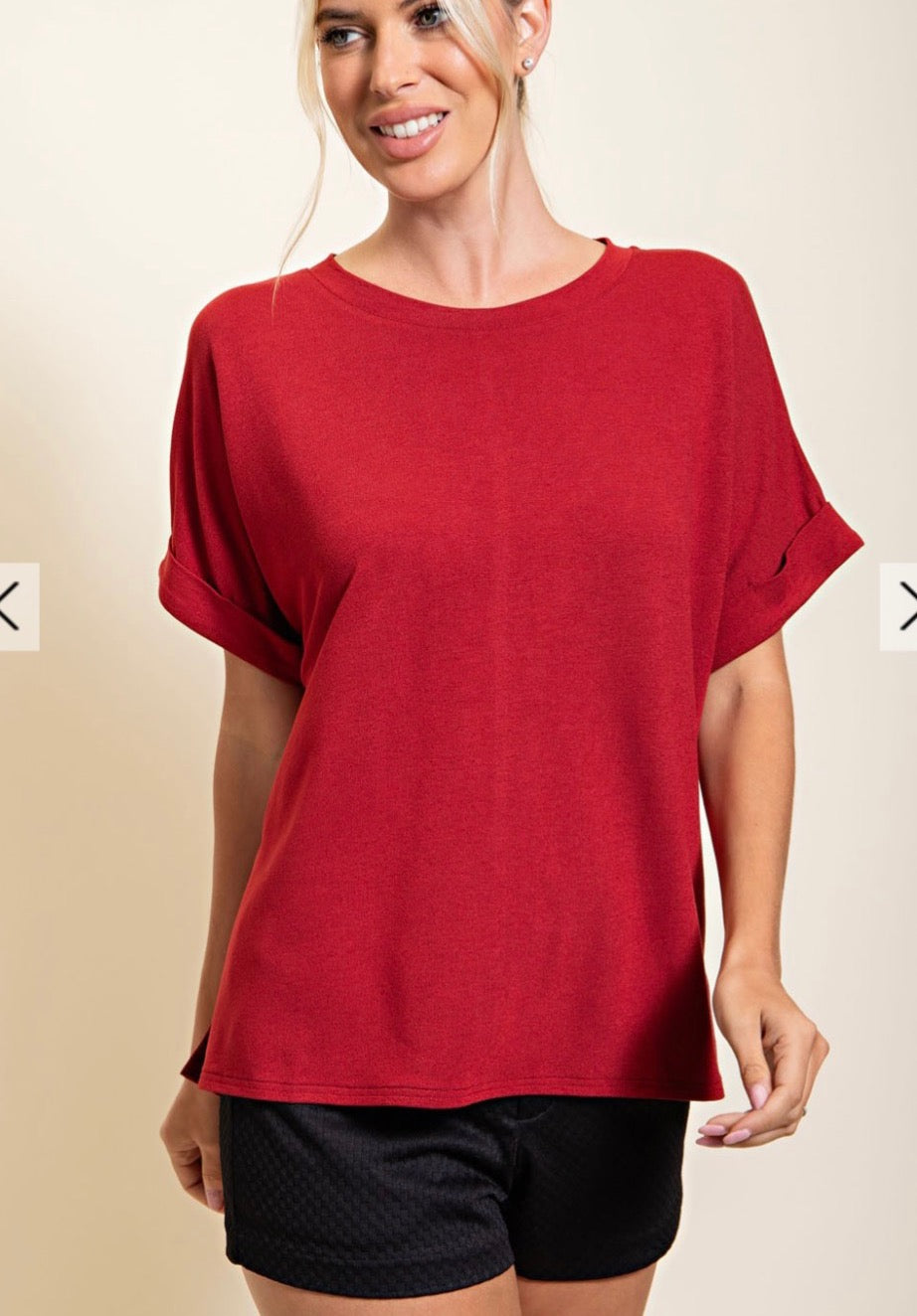 Glam Dolman sleeve top