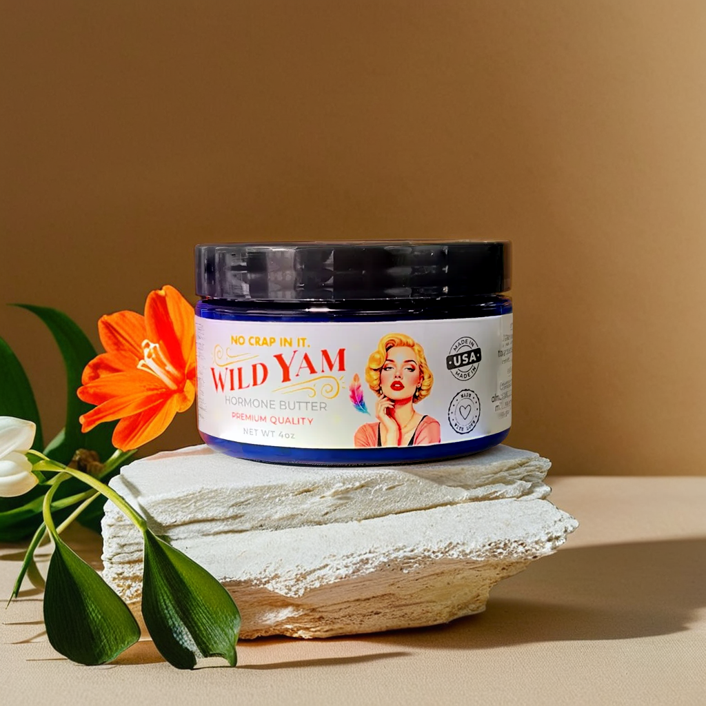 Wild Yam Butter - Hormone Balancing Relief - 4oz!