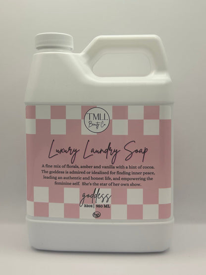 Goddess Luxury Laundry Soap-250 - TMLL Beauty Co - Fragrance-LEATHER & LACE-32oz-[option4]-[option5]-[option6]-Leather & Lace Boutique Shop