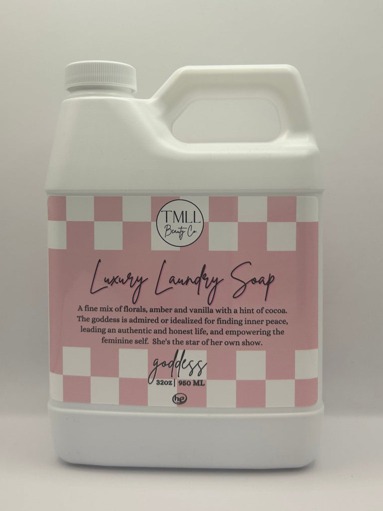 Goddess Luxury Laundry Soap-250 - TMLL Beauty Co - Fragrance-LEATHER & LACE-32oz-[option4]-[option5]-[option6]-Leather & Lace Boutique Shop