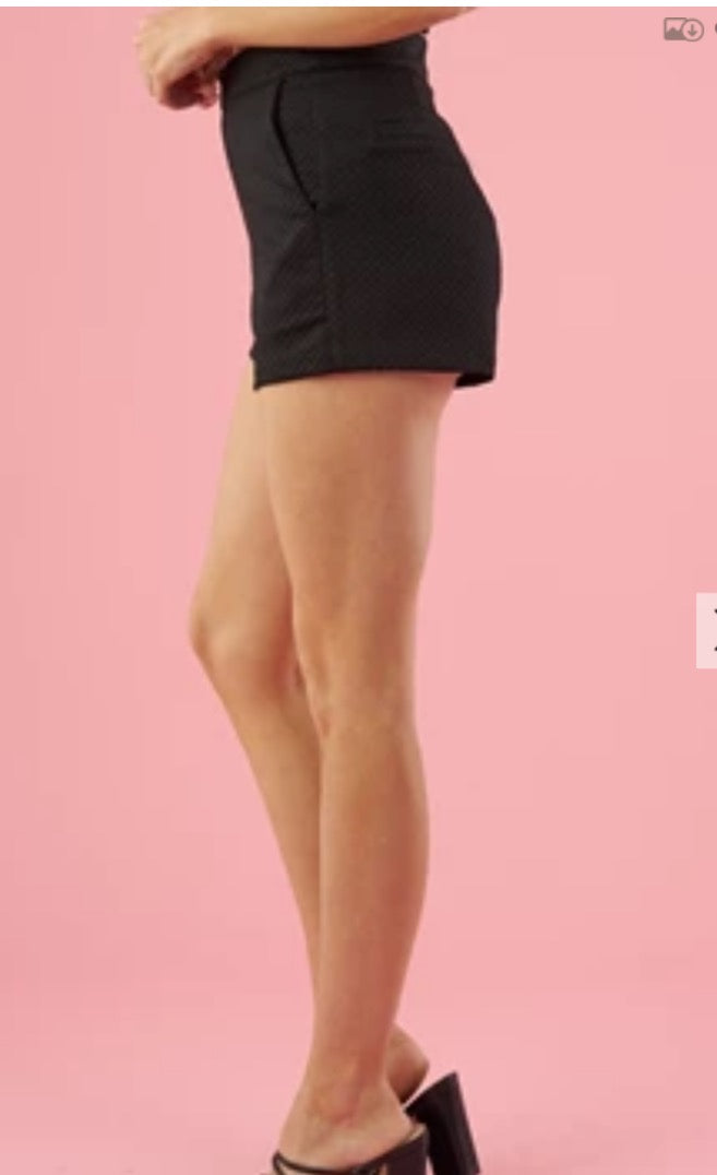 Glam Textured shorts