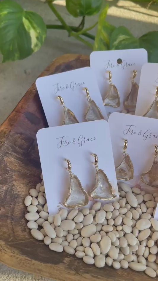Oyster Earrings