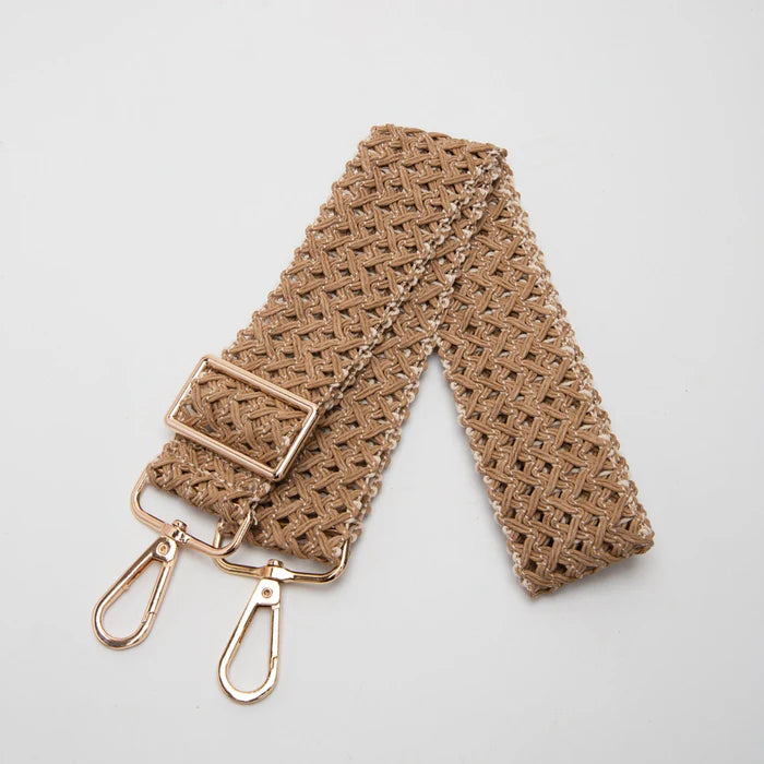 Crochet Woven Purse Strap!