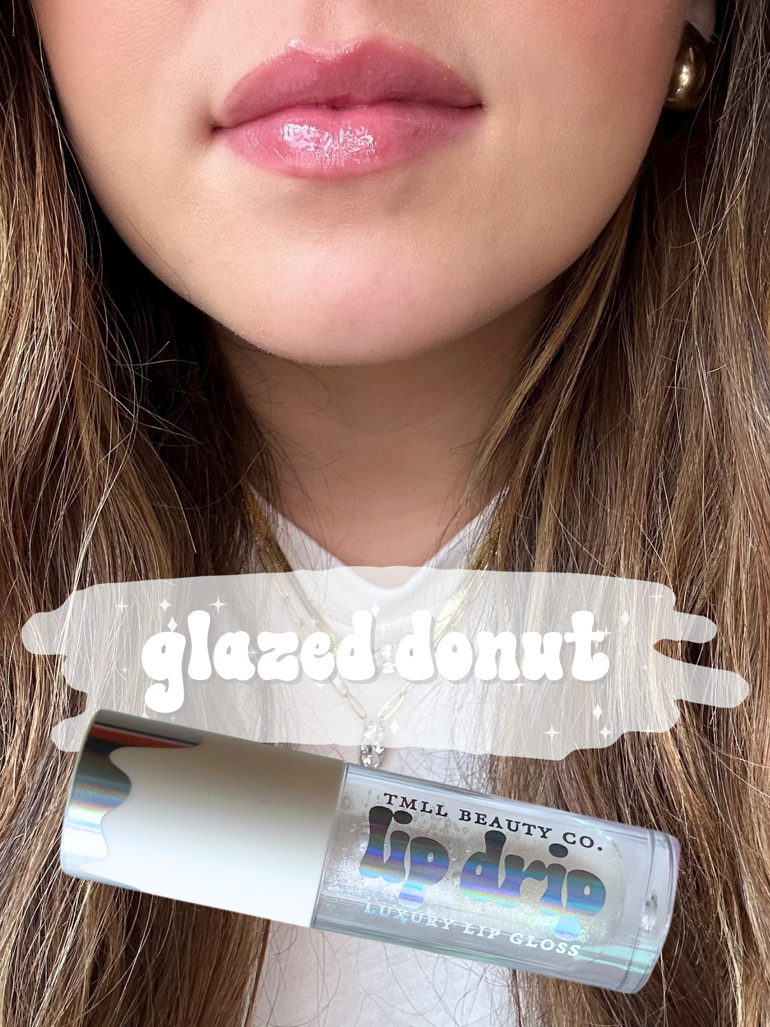 TMLL Lip Drip Luxury Gloss-250 - TMLL Beauty Co - Makeup-TMLL Beauty Co-Glazed Donut-[option4]-[option5]-[option6]-Leather & Lace Boutique Shop