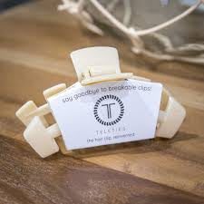Teleties medium hair clip classic*